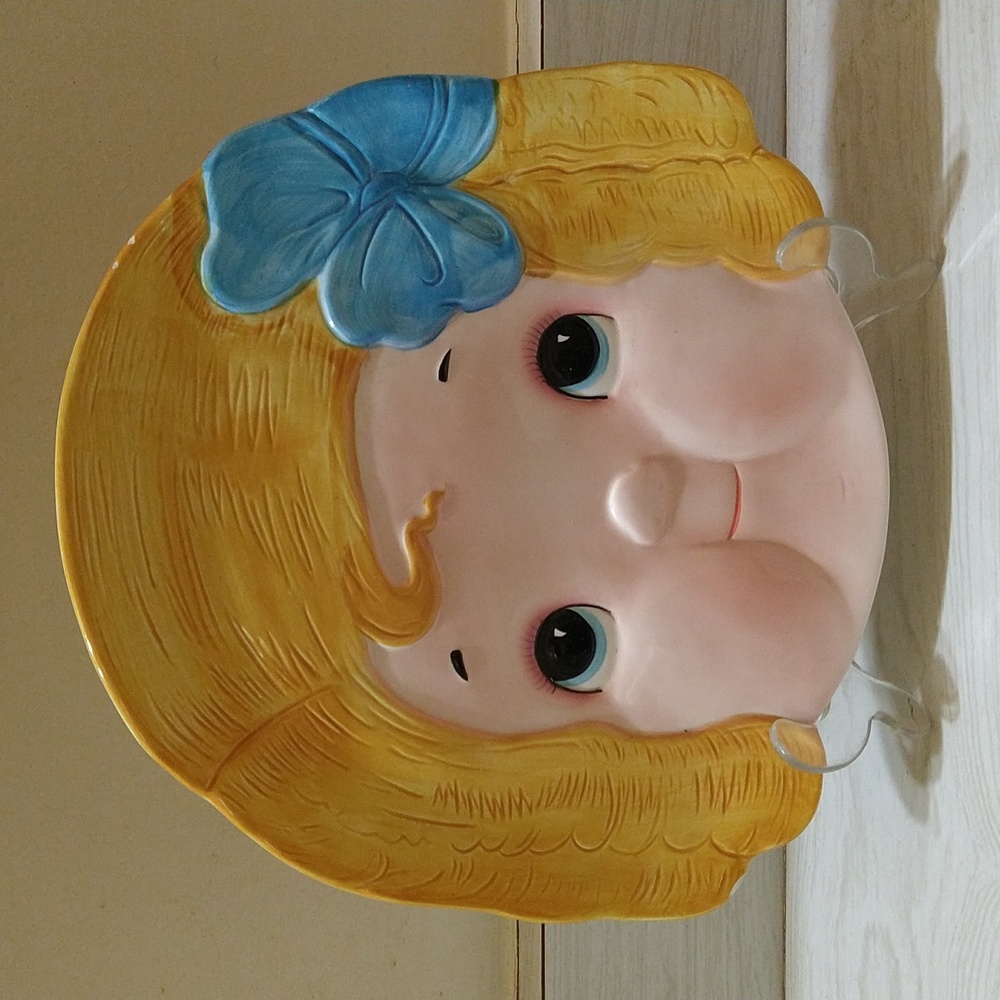 Vintage RARE 1982 House Of Global Art Dolly Dingle Plate